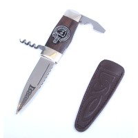 Officer Sgian Dubh <br>Clan Carmichael Crest