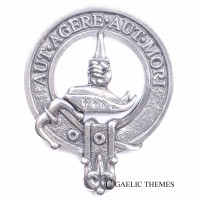 <br>Clan Barclay Crest Cap Badge