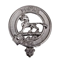 Carrick <br>Clan Bruce Crest Cap Badge 