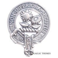<br>Clan Buchan Crest Cap Badge