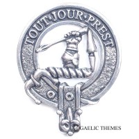 <br>Clan Carmichael Crest Cap Badge