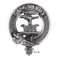 Carrick <br>Clan Drummond Crest Cap Badge 