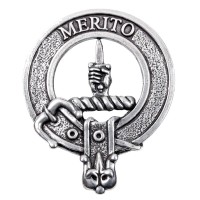<br>Clan Dunlop Crest Cap Badge
