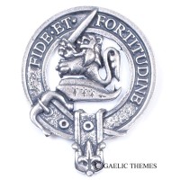 <br>Clan Farquharson Crest Cap Badge