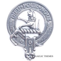 <br>Clan Fletcher Crest Cap Badge