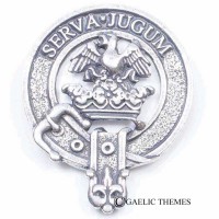 <br>Clan Hay Crest Cap Badge
