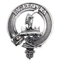 Carrick <br>Clan Matheson Crest Cap Badge 