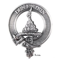 Carrick <br>Clan Morrison Crest Cap Badge 