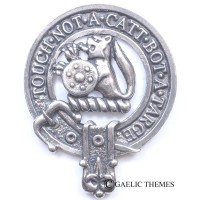 <br>Clan Macbain Crest Cap Badge