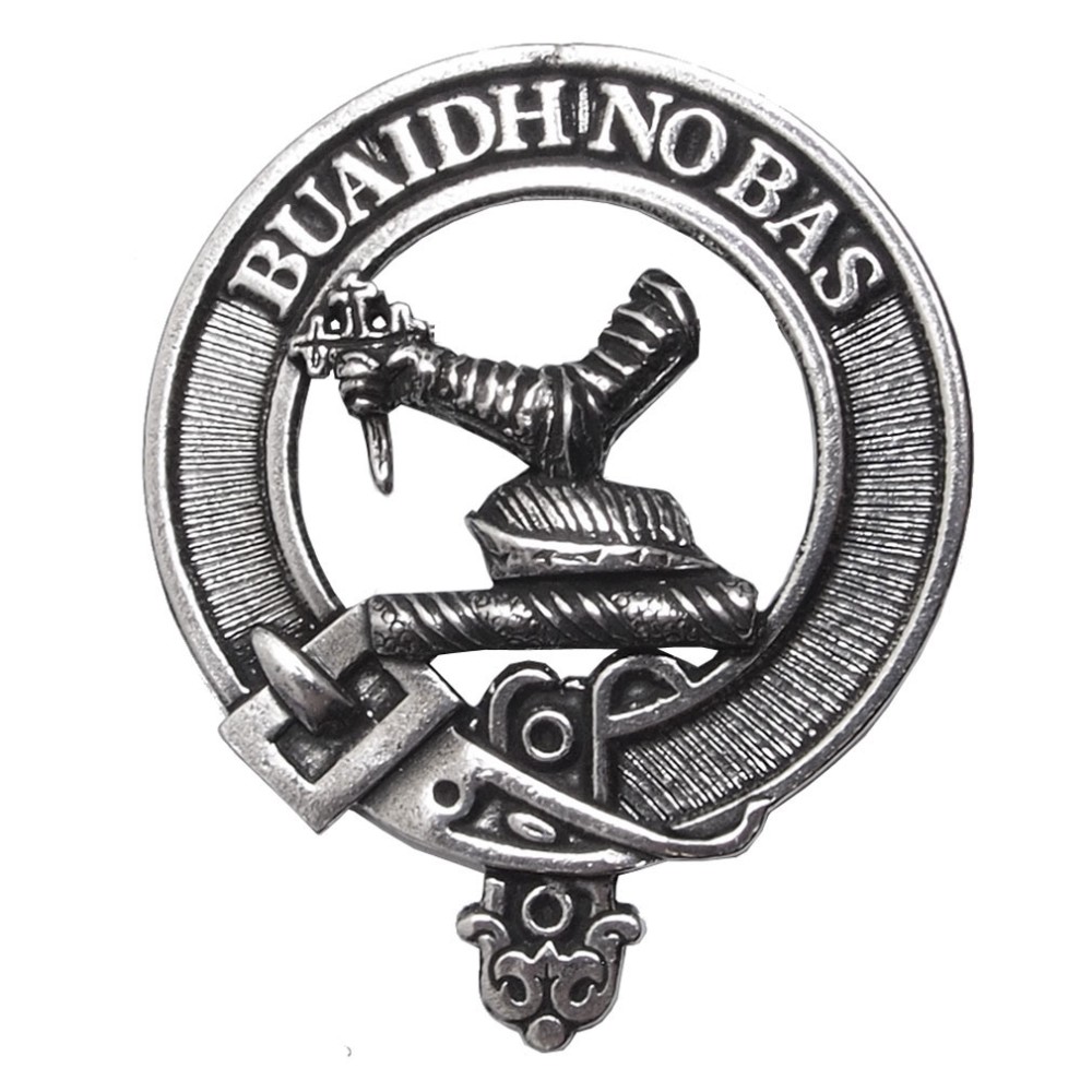 Carrick Scottish Clan Crest Cap Badge 