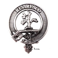 Carrick <br>Clan Macewen Crest Cap Badge 