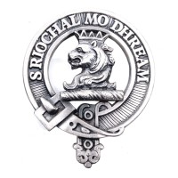 Carrick <br>Clan Macgregor Crest Cap Badge 