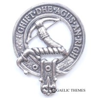 <br>Clan Macinnes Crest Cap Badge
