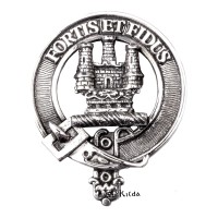 Carrick <br>Clan Scott Crest Cap Badge 