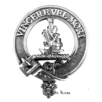 Carrick <br>Clan Macneil Crest Cap Badge 