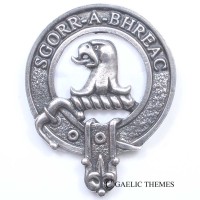 <br>Clan Macnicol Crest Cap Badge