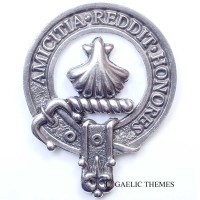 <br>Clan Pringle Crest Cap Badge