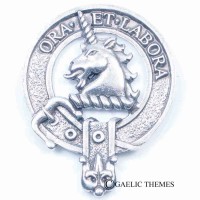 <br>Clan Ramsay Crest Cap Badge