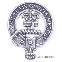 <br>Clan Robertson Crest Cap Badge