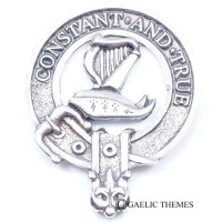 <br>Clan Rose Crest Cap Badge