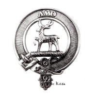 Carrick <br>Clan Scott Crest Cap Badge 