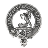 Carrick <br>Clan Stewart Crest Cap Badge 