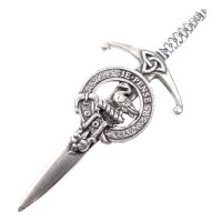 Kilt Pin <br>Clan Wemyss Crest