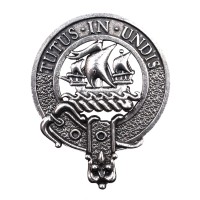 <br>Clan Wood Crest Cap Badge