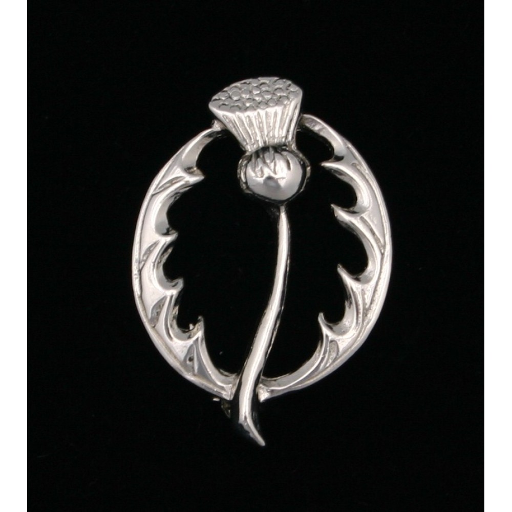 Carrick Thistle Brooch