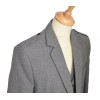 44L Light Grey Arrochar Tweed Argyll Kilt Jacket and Waistcoat - FLAW