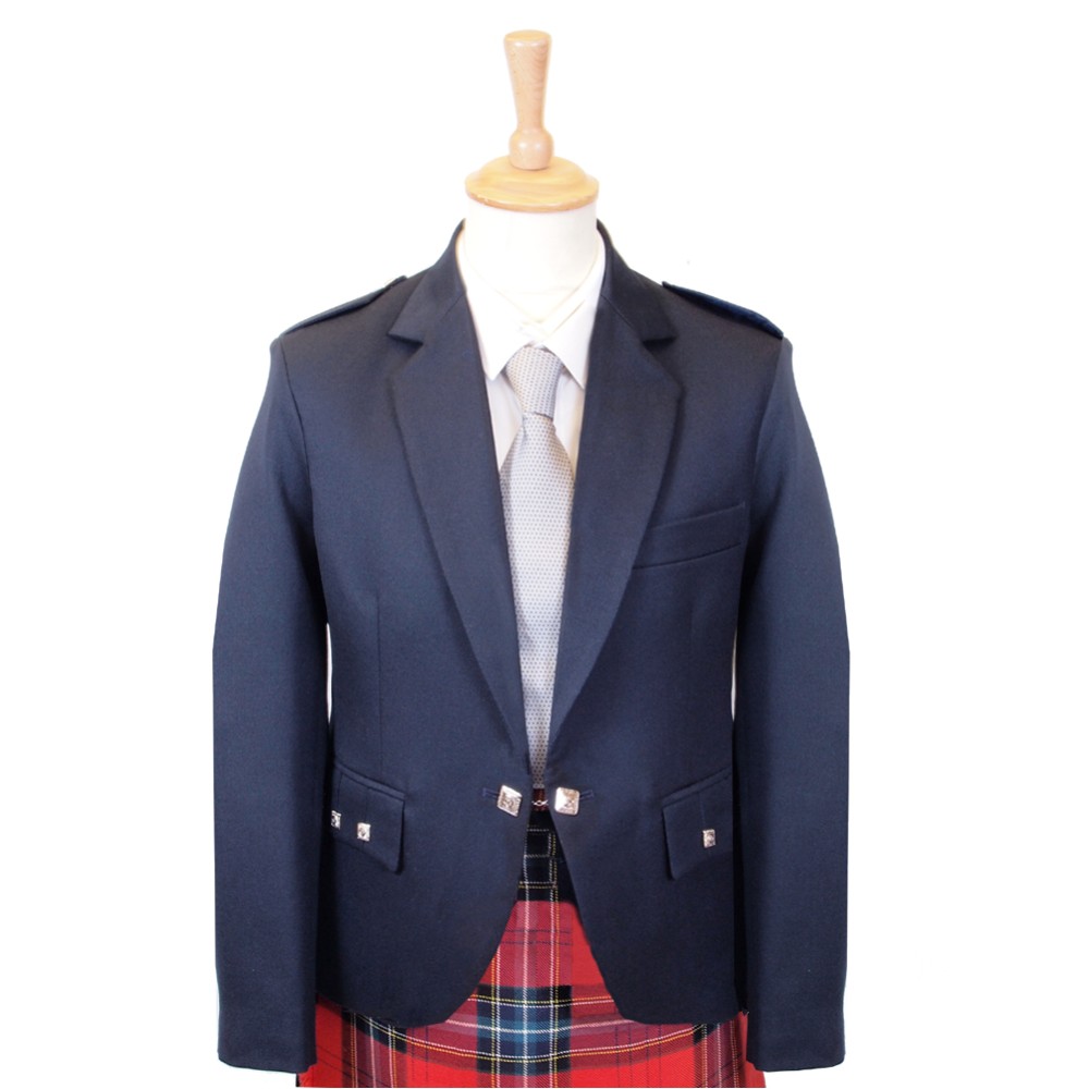 38S Piper Crail Jacket and Waistcoat - Navy Blue