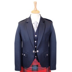 38S Piper Crail Jacket and Waistcoat - Navy Blue