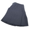 Full 10 oz Charcoal Kilt: 29.5/24 Polyviscose