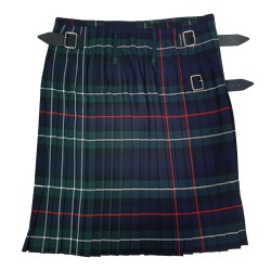 Casual 10oz Kilt: 32/23 MacKenzie Modern Tartan Casual Kilt - Polyviscose Top Stitch