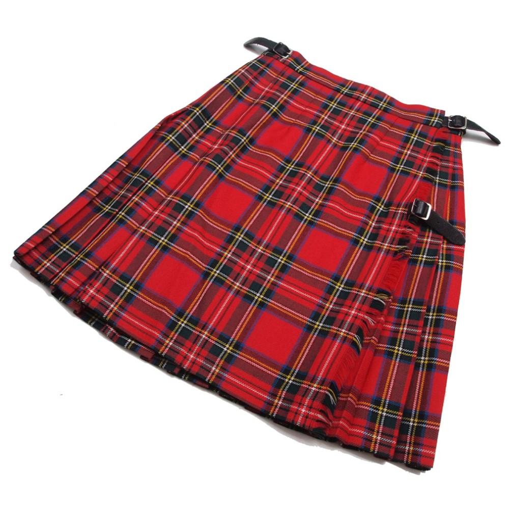 Royal Stewart Kilted Skirt - W:25 H:29 L:18