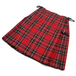 Royal Stewart Kilted Skirt - W:25 H:29 L:18