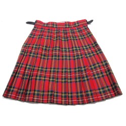 Royal Stewart Kilted Skirt - W:25 H:29 L:18