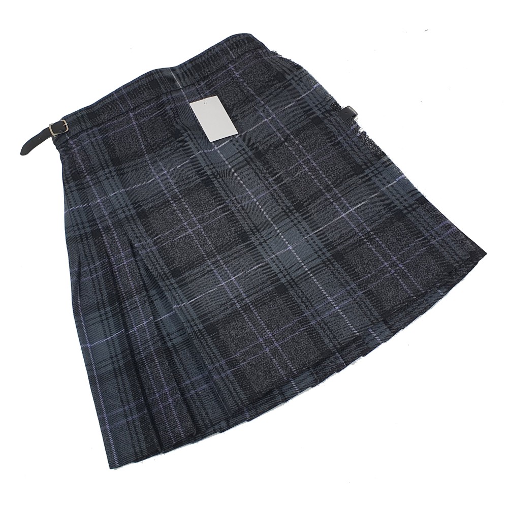 Highland Granite Mauve Kilted Skirt - W:28 L:18