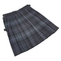 Highland Granite Mauve Kilted Skirt - W:22 L:18