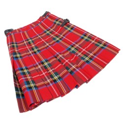 Royal Stewart Kilted Skirt - W:24 H:28 L:18