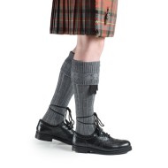 Clearance Grey Kilt Hose