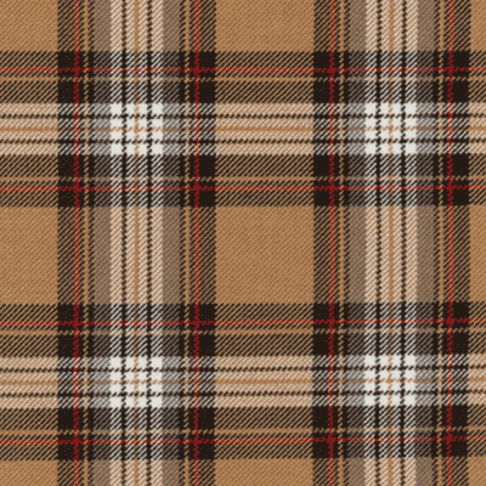 Full 8 Yard Kilt - Stewart Camel Polyviscose