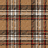 Full 8 Yard Kilt - Stewart Camel Polyviscose