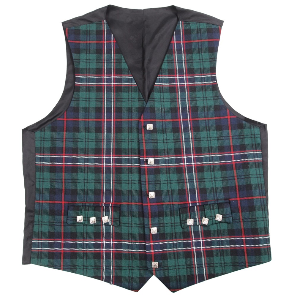 48" Scotland's National Tartan Waistcoat