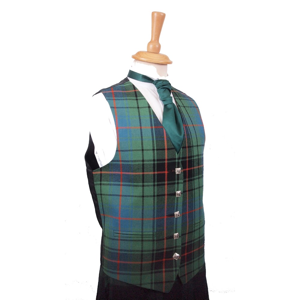 34" Davidson Ancient Tartan Waistcoat