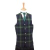 34" Gordon Modern Tartan Waistcoat