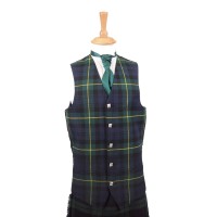 34" Gordon Modern Tartan Waistcoat