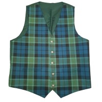 43" Graham of Montrose Muted Tartan Waistcoat