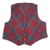 51" Robertson Red Muted Tartan Waistcoat