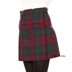 Mini Kilted Tartan Skirt